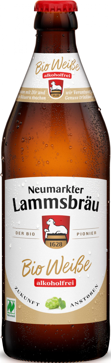 10x0,5l  Bier Weißbier alkoholfreie Lammsbräu