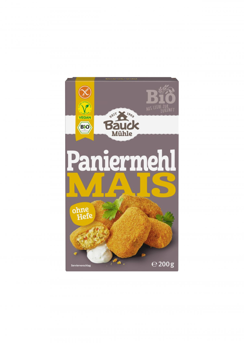 Mais Paniermehl, (Semmelbrösel) gf