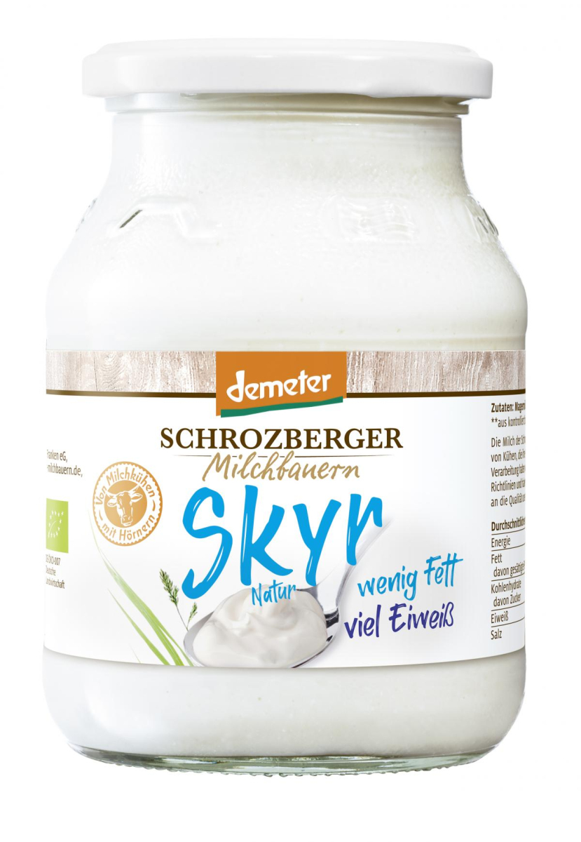Demeter Skyr  im Pfundglas