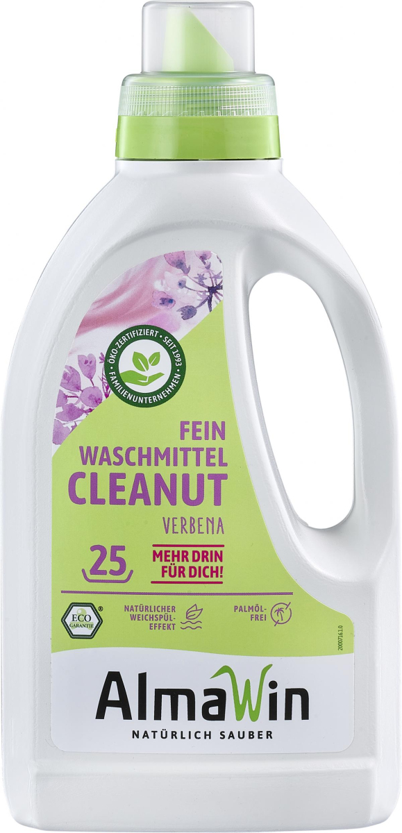 Cleanut Feinwaschmittel palmölfrei, 750 ml
