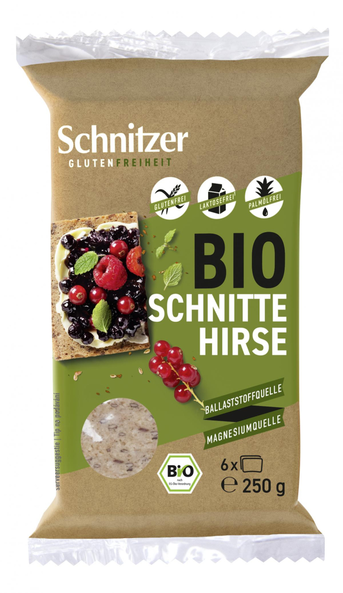 Hirsebrot Hirseschnitte