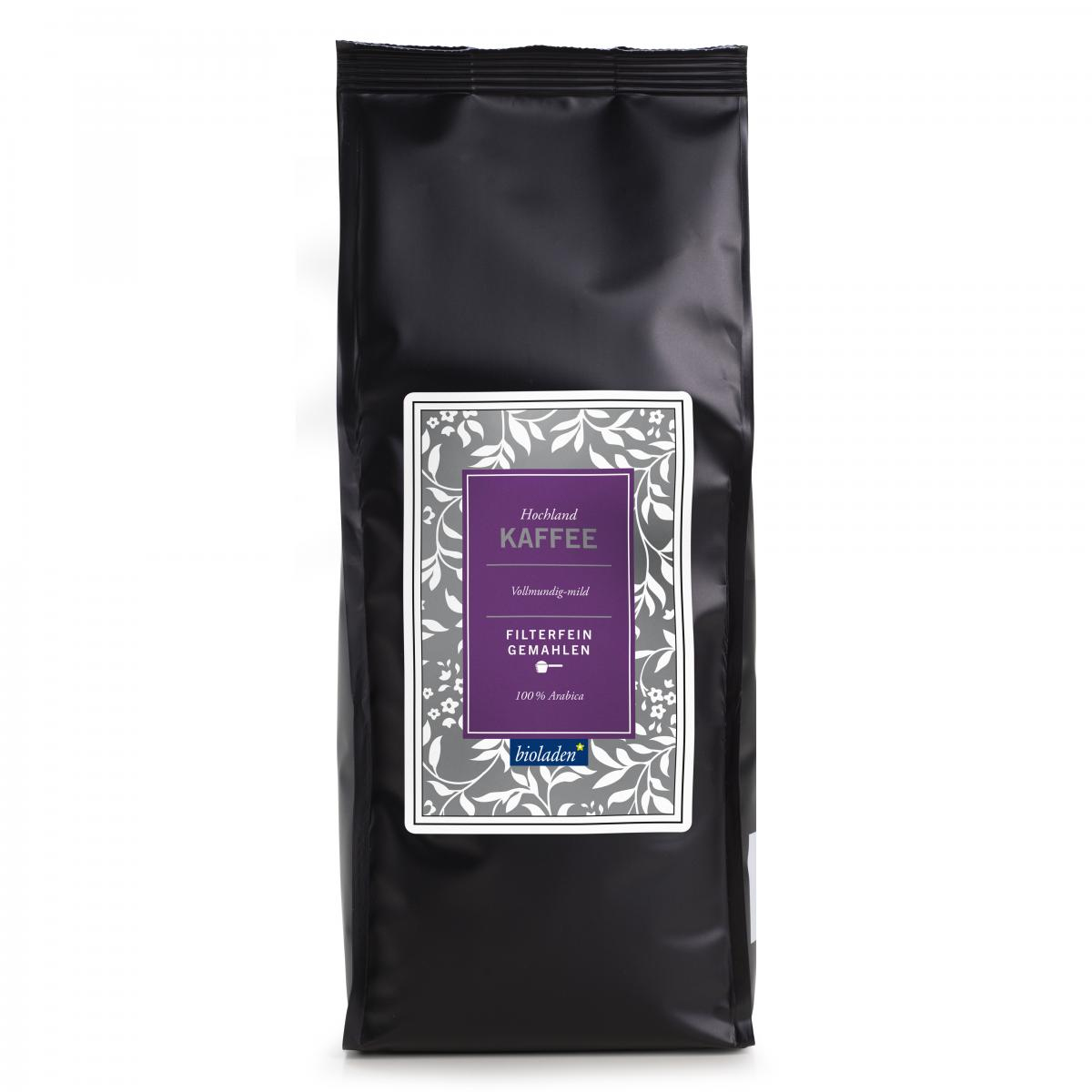Hochlandkaffee gemahlen