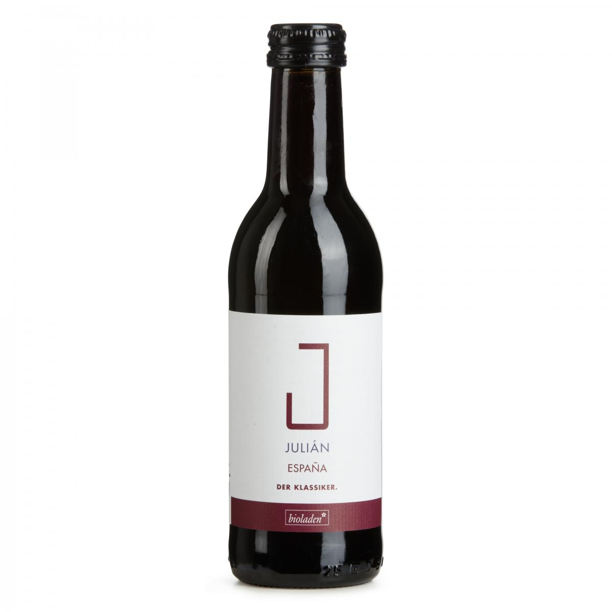 Julian Rotwein, kleine Flasche 0,25 l