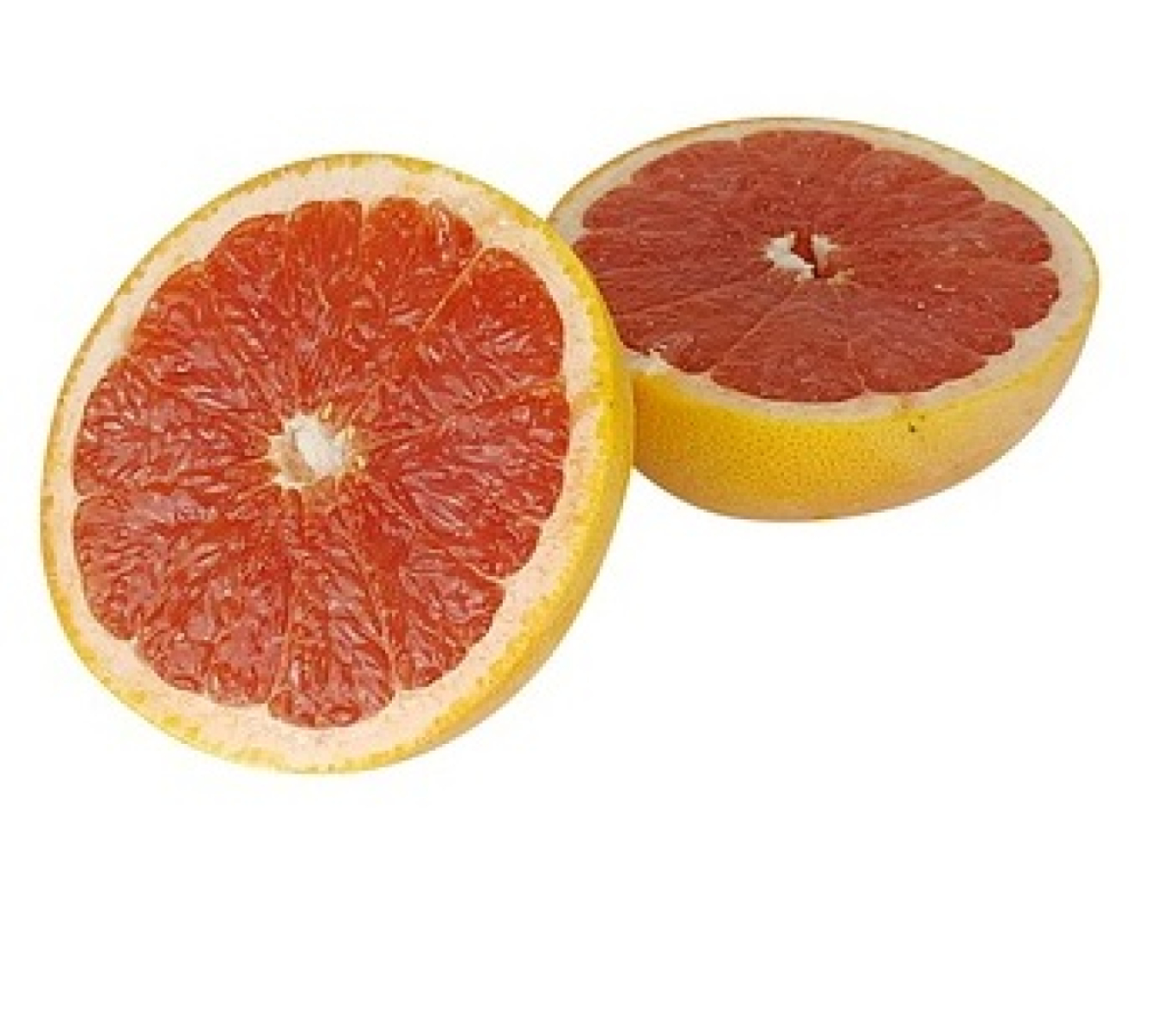 Grapefruit grün orange - innen rose