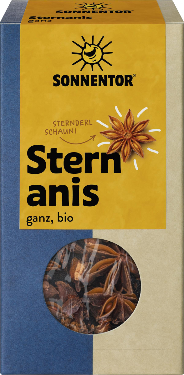 Sternanis, ganz; Sonnentor Gewürze