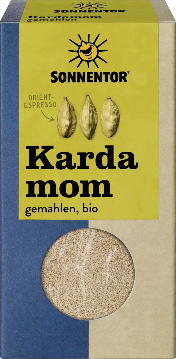 Kardamom gemahlen Tüte; Sonnentor Gewürze