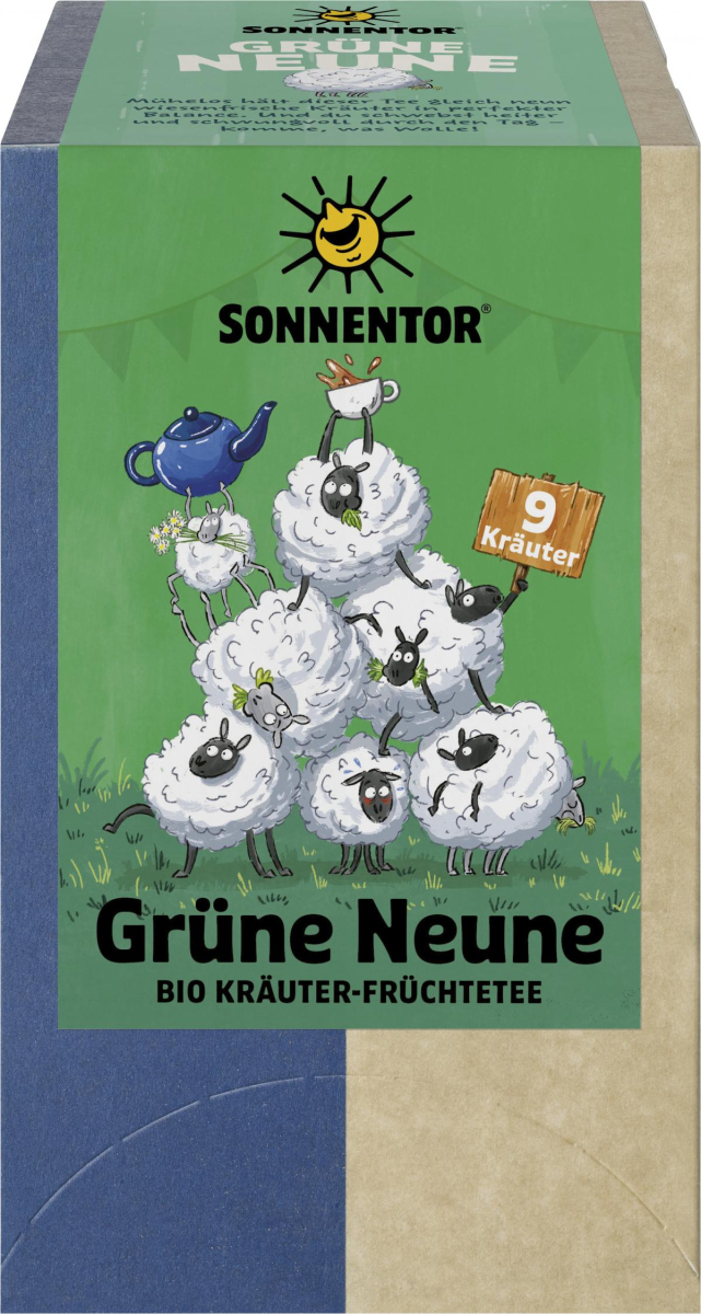 Grüne Neune Tee TB - Die Kraft von neun Kräutern