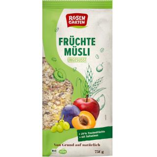 Früchte-Müsli, Rosengarten