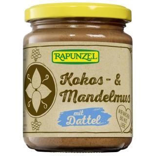 Kokos- & Mandelmus mit Dattel, 250g Glas