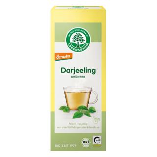 Tee Grüntee Darjeeling, Aufgußbeutel