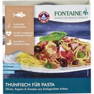 Thunfisch Pasta Oliven Kapern