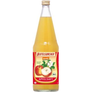 Apfelsaft 1l, naturtrüber Direktsaft, demeter, Beutelsbacher
