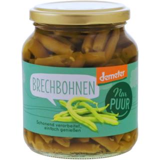 Brechbohnen 340g im Glas