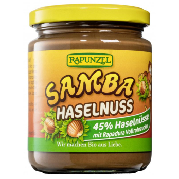 Samba Haselnusscreme, 250g Glas