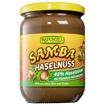 Samba Haselnusscreme Aufstrich, 500g Glas