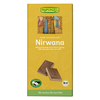 Nirwana - Milchschokolade mit Praliné-Füllung 100 g