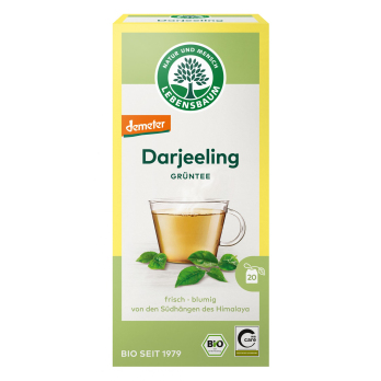 Tee Grüntee Darjeeling, Aufgußbeutel