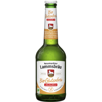 10x0,33l Bier glutenfrei alkoholfreies Lammsbräu