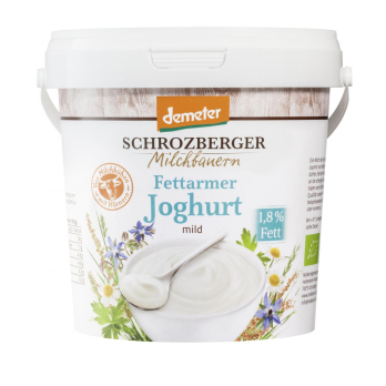 Joghurt fettarm 1,8% -1 kg Eimer