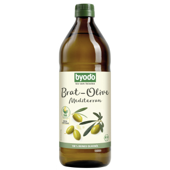 Bratöl "Brat-Olive" 0,75l, mediterranes Olivenöl, Byodo