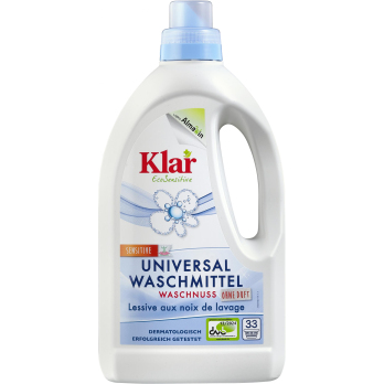 Waschnuss flüssig, Waschmittel ohne Duft, 1,5 l