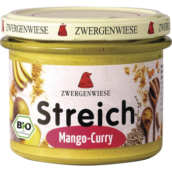 Streich Mango Curry - veganer Brotaufstrich