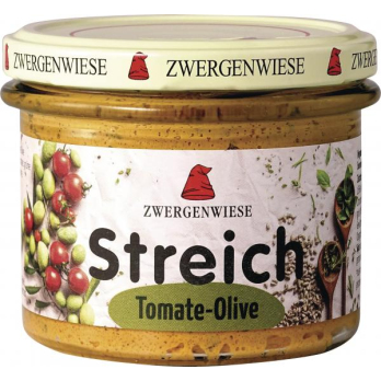 Streich Tomate Olive - veganer Brotaufstrich