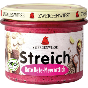 Streich Rote Bete Meerrettich - veagner Brotaufstrich