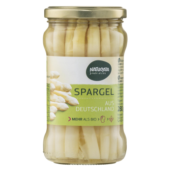 Spargel weiß im Glas 280g