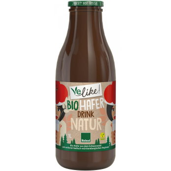 Frischer Haferdrink i. d. Flasche 1l, Milchersatz