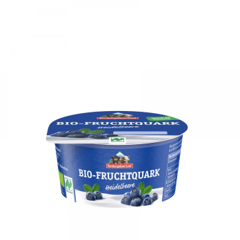 Quark Frucht mit Heidelbeere 20%, 150g Becher ,  8 er Gebinde