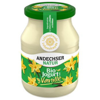 Joghurt Vanille 3,8%, 500g Glas