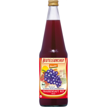 Traubensaft, rot, 0,7l  Beu