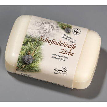 Seife Schafmilch Zirbe, 100g