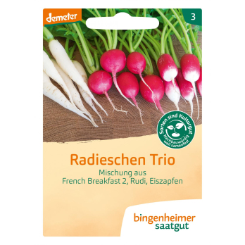 Saatgut Radieschen Trio