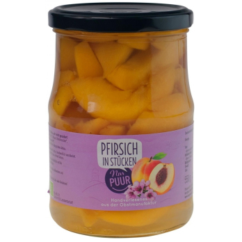 Pfirsich Stücke