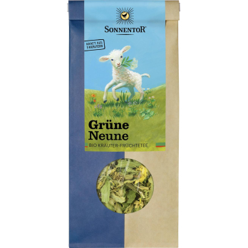 Grüne Neune, loser Tee