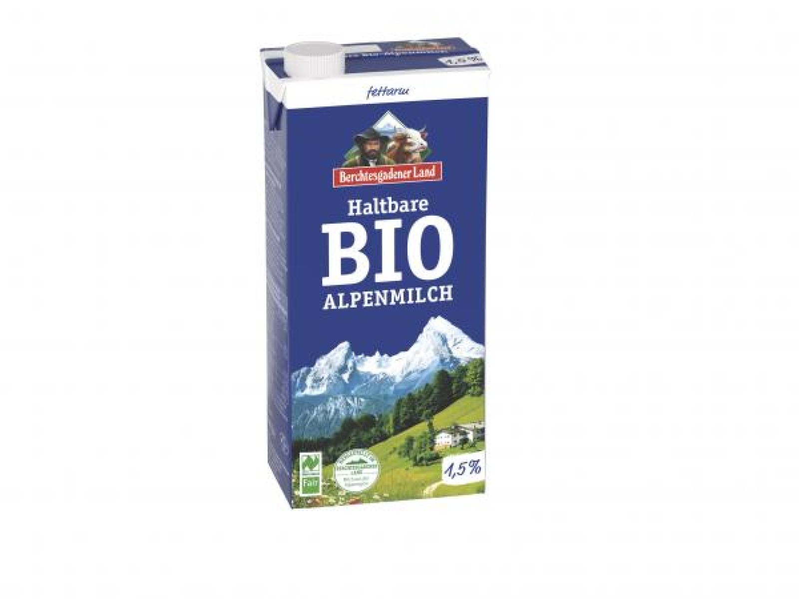Tetrapack 1,5% H-Milch - Einzelpackung 1 Liter