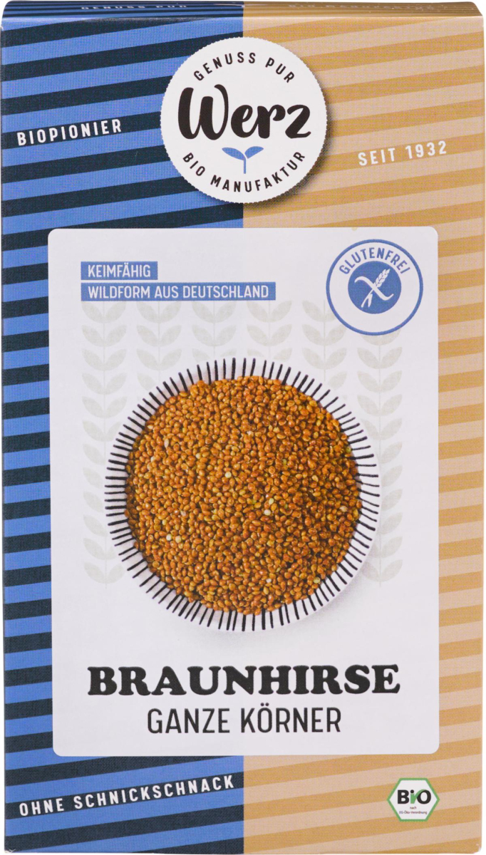 Braunhirse ganz, keimfähig  Kennenlernaktion