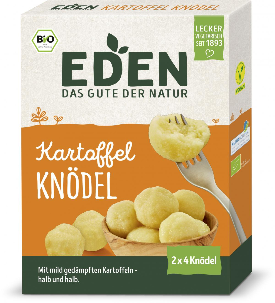 Kartoffelknödel halb & halb 230g Eden