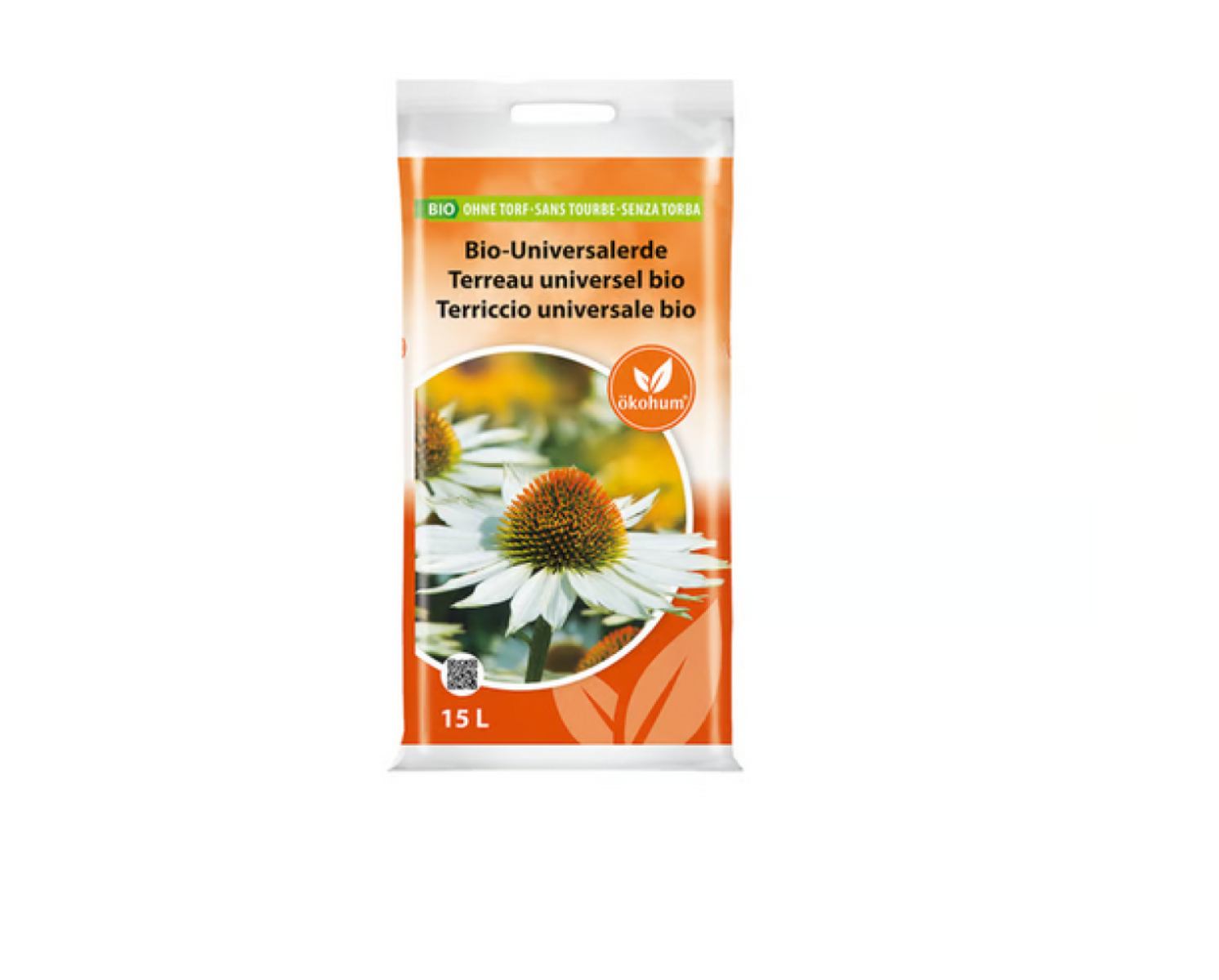 Bio Universalerde ohne Torf 15 Liter  (Humus)