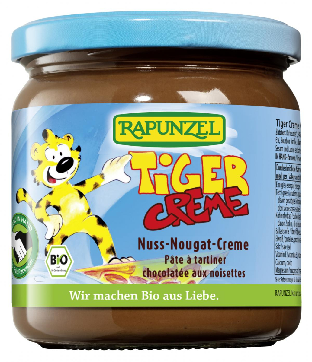 Tigercreme Aufstrich, 400g Glas