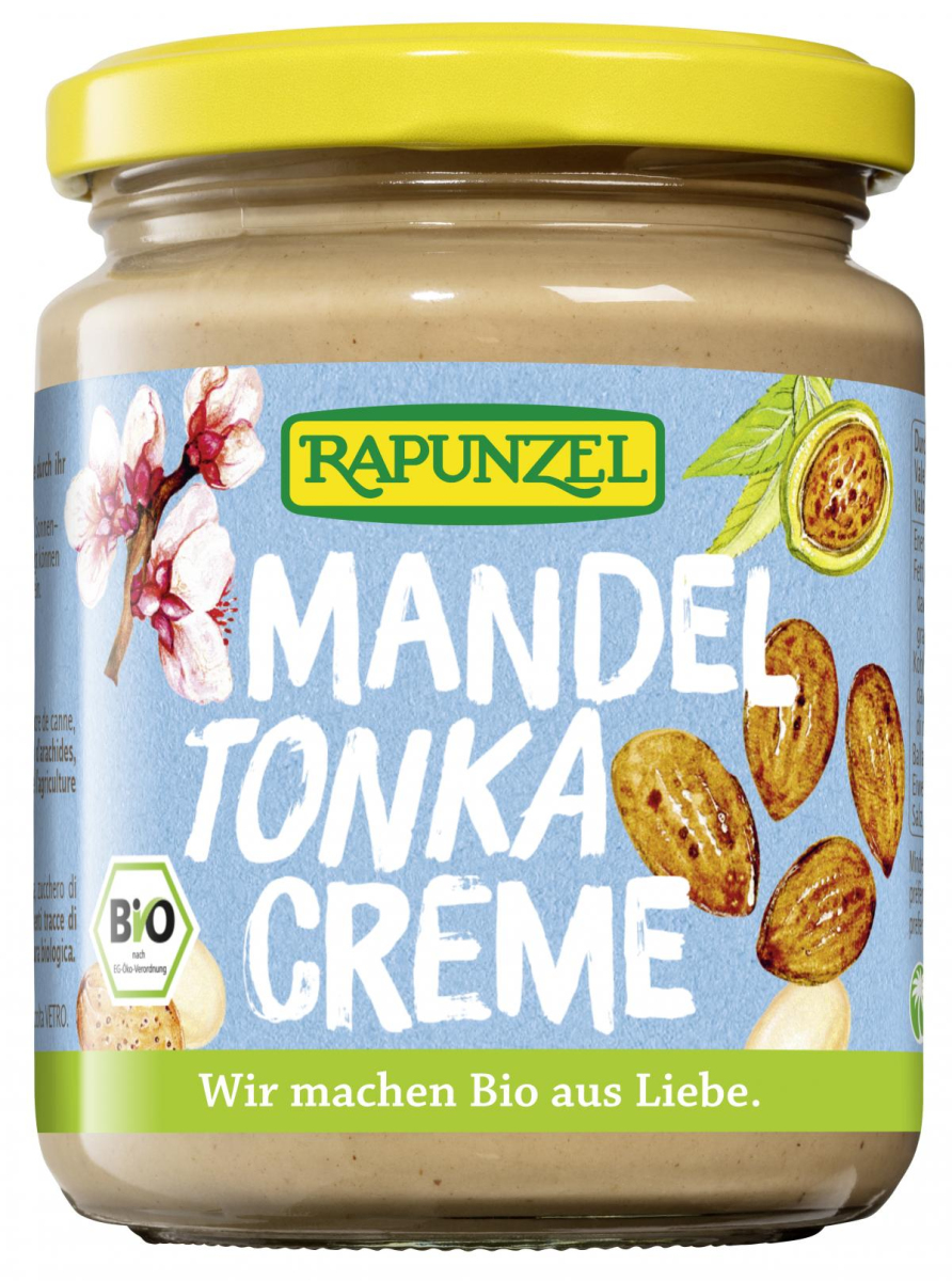 Mandel-Tonka Creme, 250g Glas