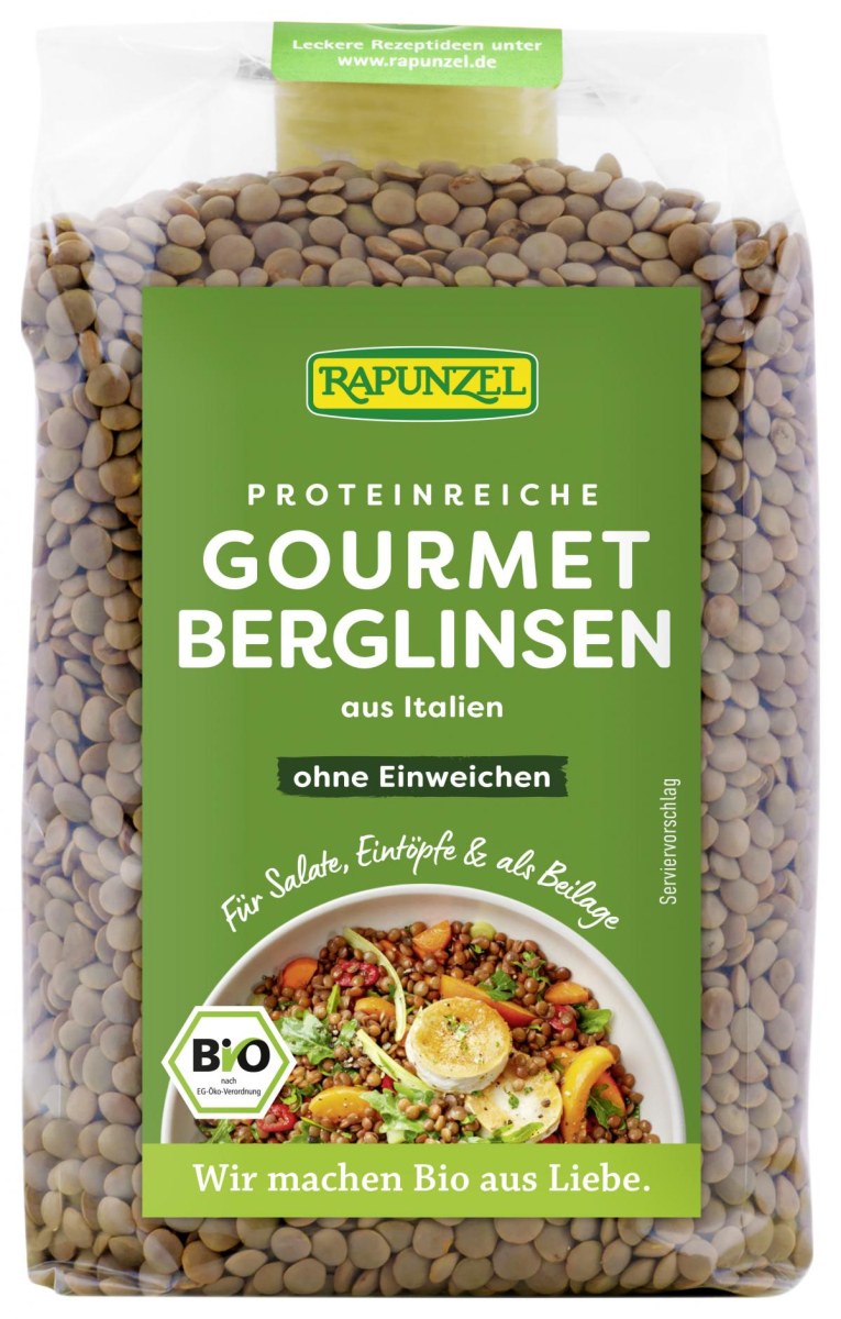 Gourmet Berg-Linsen braun 500g
