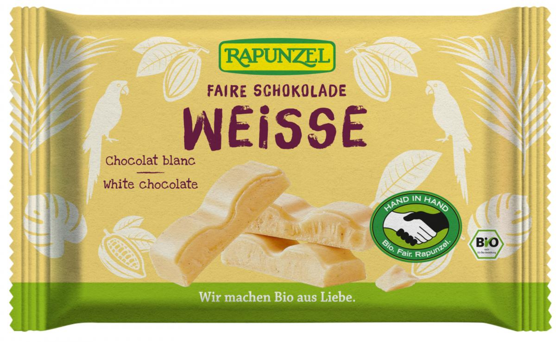 Schokolade weiß 100g HIH