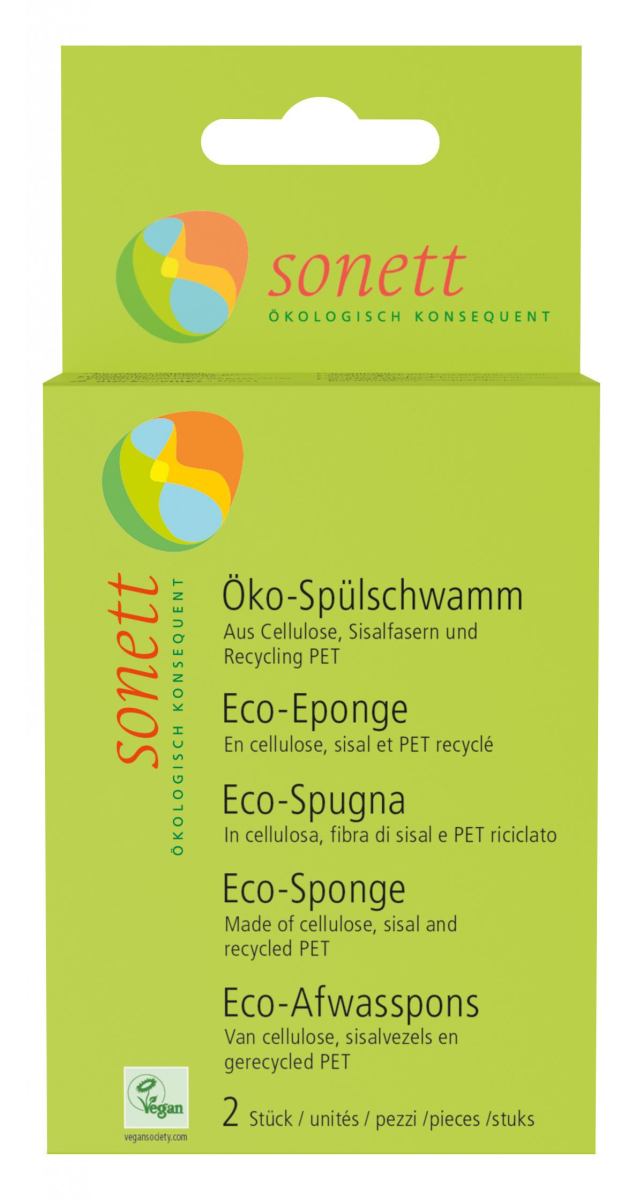 Öko 2*Spülschwamm - super funktinal und öko