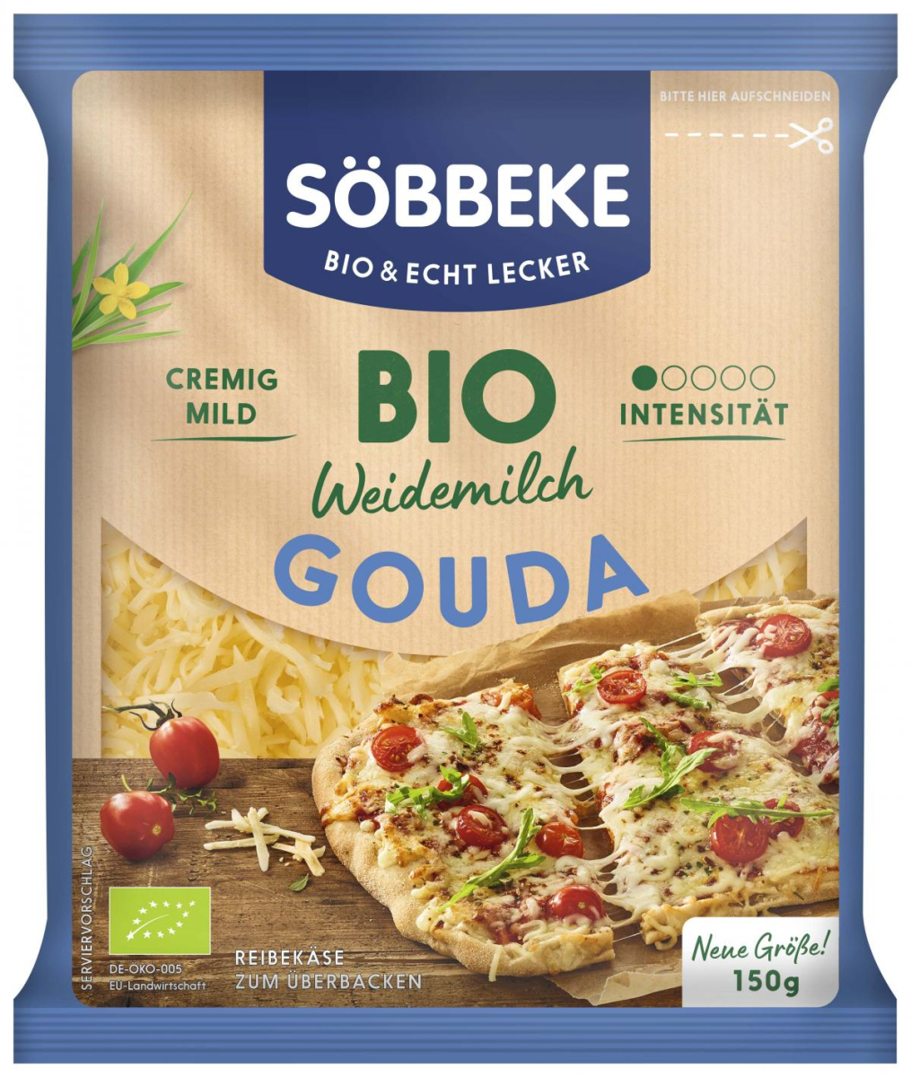 Gouda gerieben
