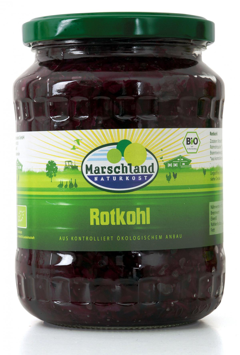 Rotkohl 680g (Blaukraut im Glas)