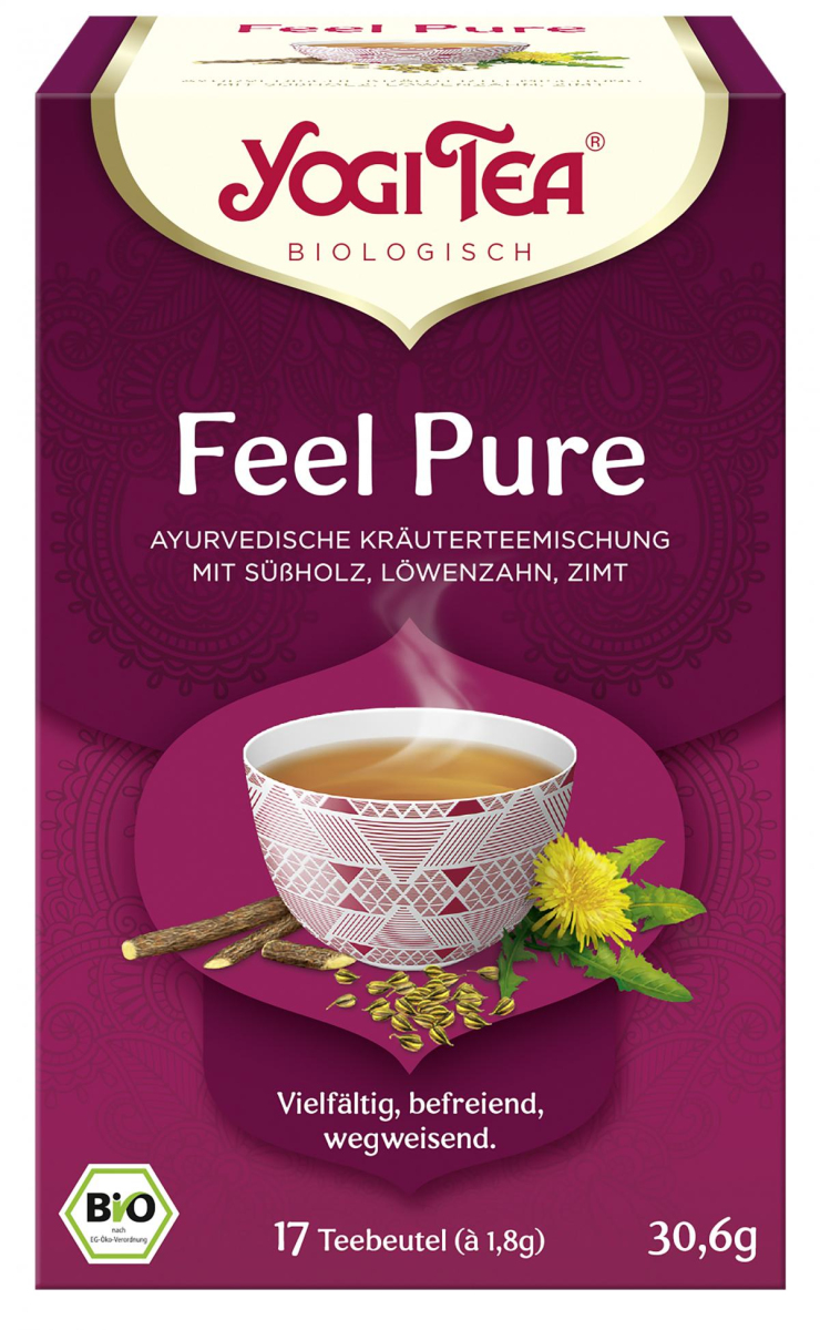 Yogi Tee, Feel Pure Detox -Deine Seele