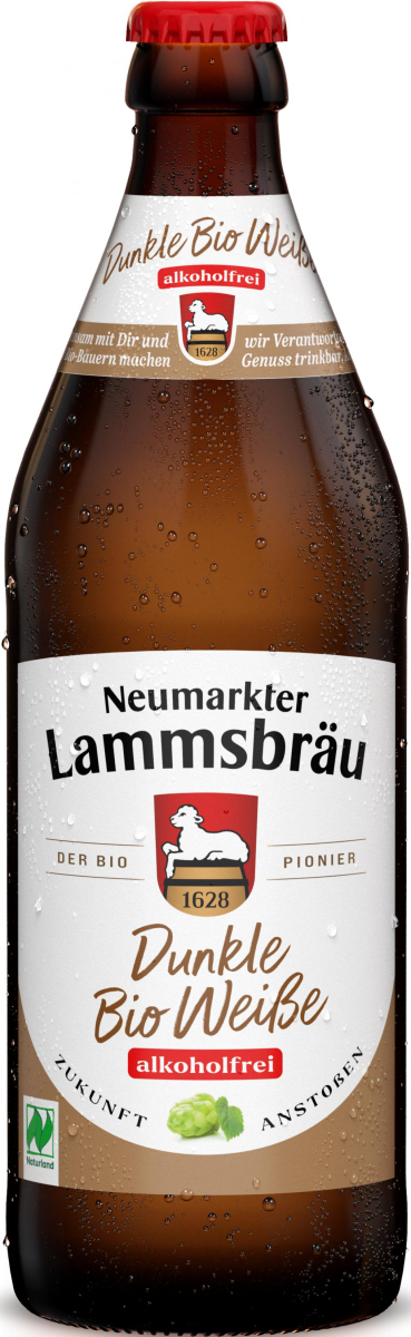 Lammsbräu Dunkle Weisse 0,5l  a-f  Weißbier alkfree